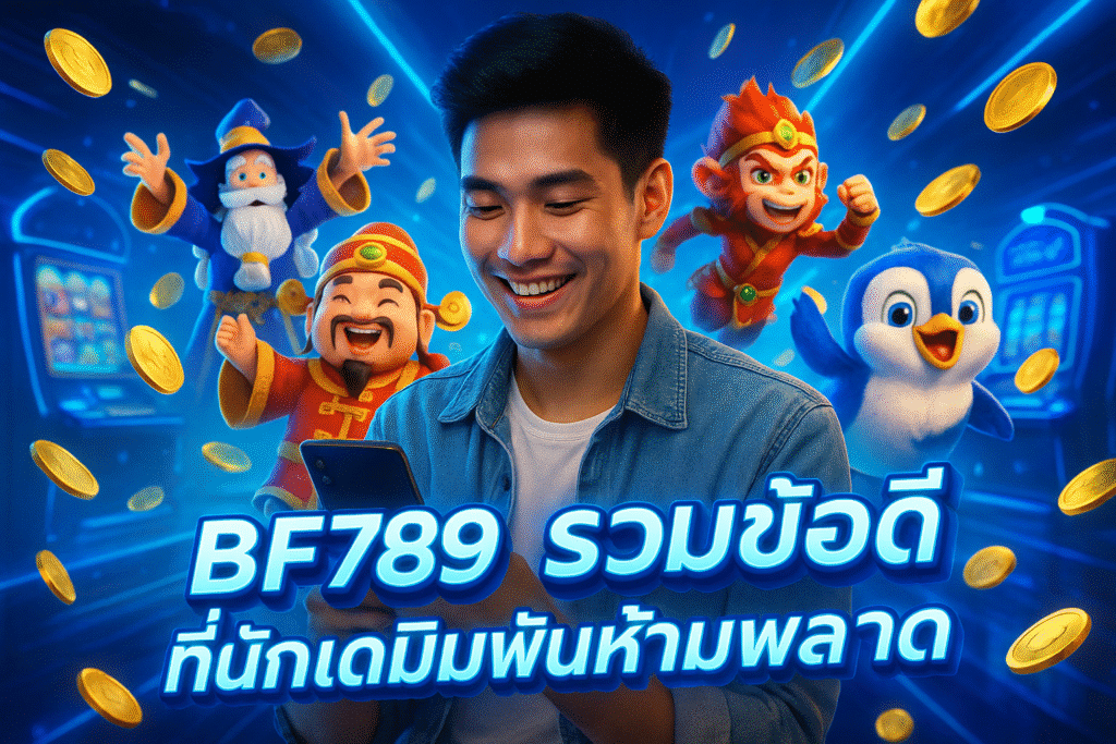 BF789 รวมข้อดีที่นักเดิมพันห้ามพลาด