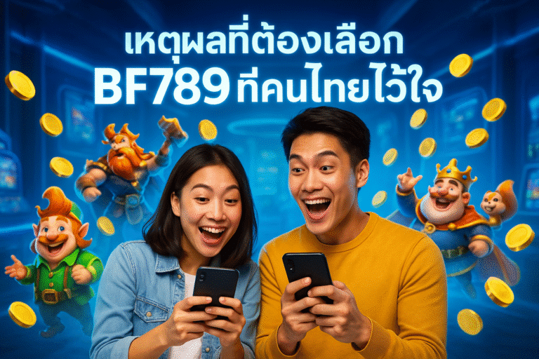 เหตุผลที่ต้องเลือก BF789 ที่คนไทยไว้ใจ