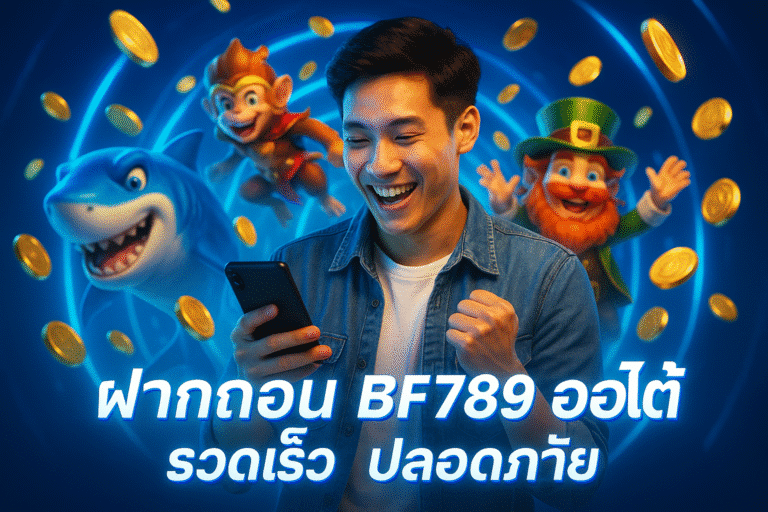 ฝากถอน BF789 ออโต้ รวดเร็ว ปลอดภัย