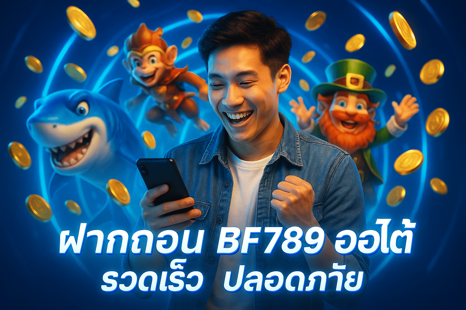 ฝากถอน BF789 ออโต้ รวดเร็ว ปลอดภัย